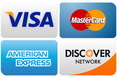 Roth accepts Visa, Mastercard, American Express, Discover