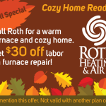 Roth $30 off Labor Fall Furnace Repair