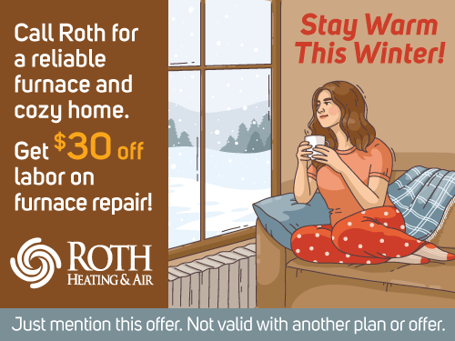 $30 Off Furnace Repair Coupon - Roth Heating & Air